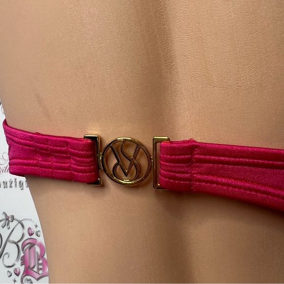 Victoria secret bathing suit top bling rhinestone diamond crystals bikini top - Picture 8 of 14